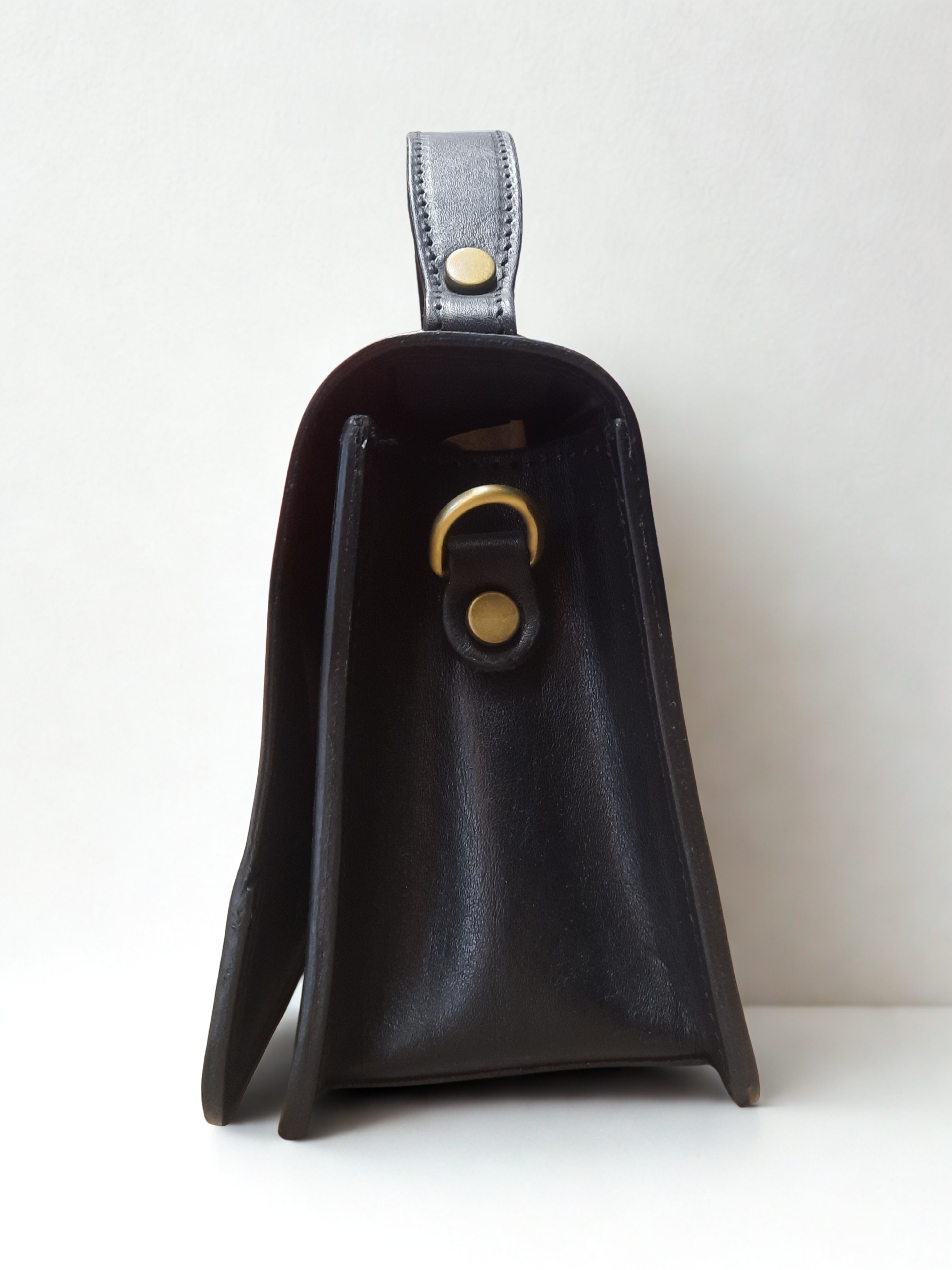 Classic Italian Leather Handbag